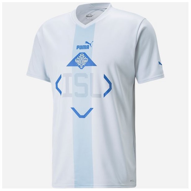 Tailandia Camiseta Islandia Replica Segunda Ropa 2022/23